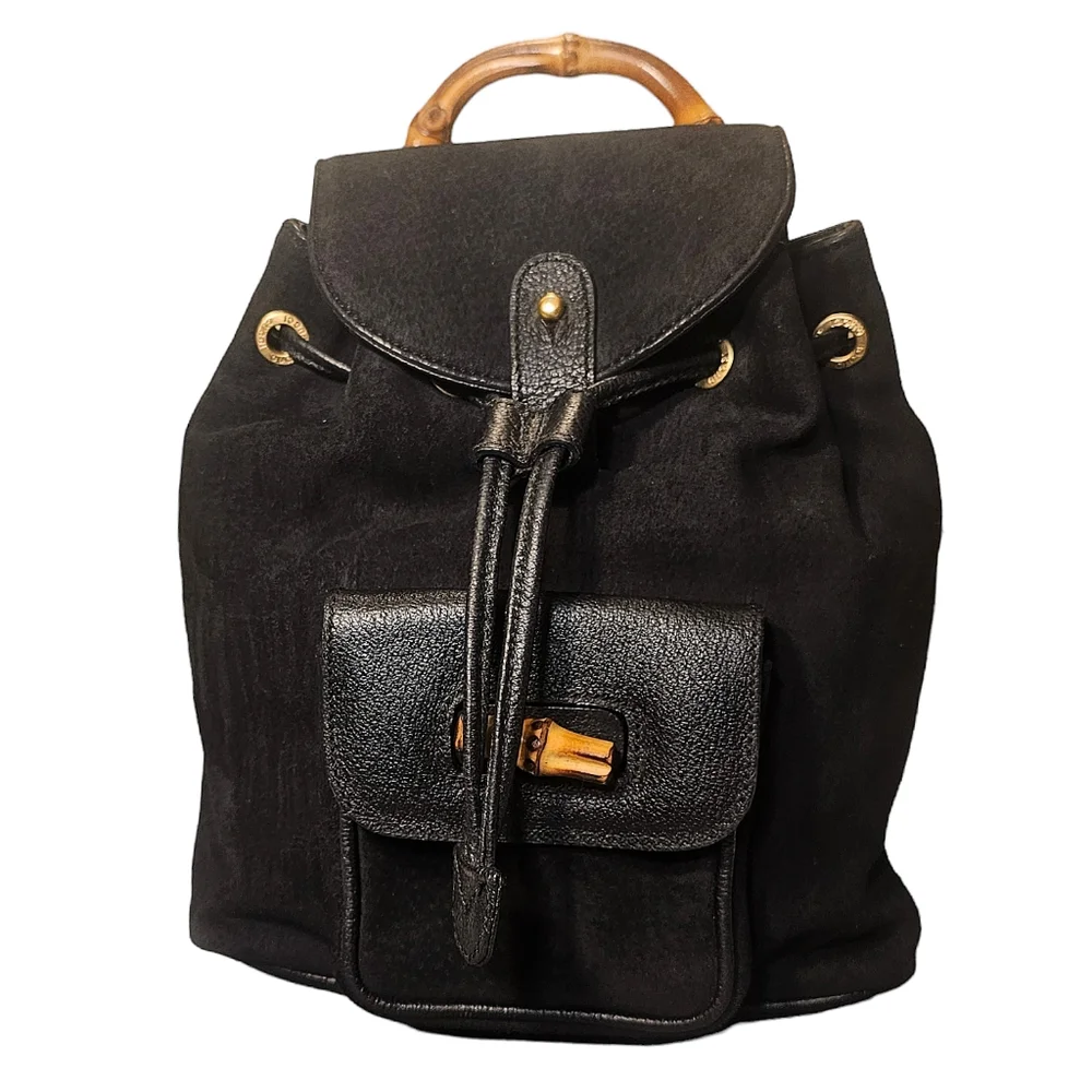 GUCCI BAMBOO BACKPACK - Picture 2 of 14